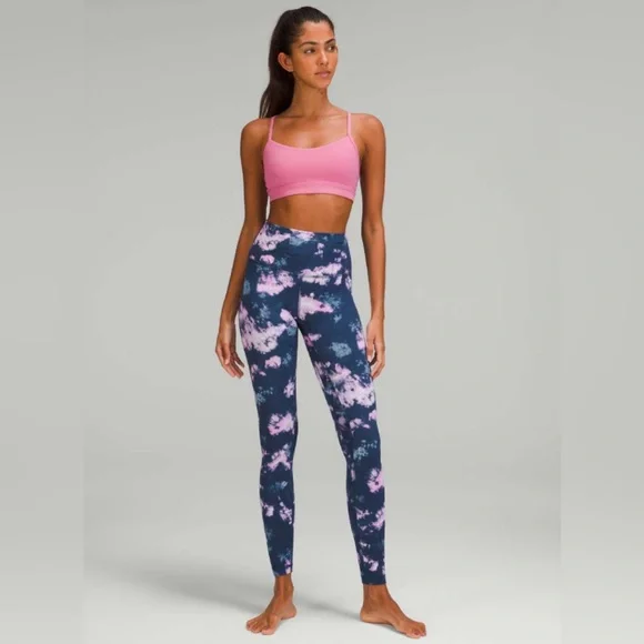 NWOT Lululemon Align High-Rise Pant 28" Circulate Tie Dye Mineral Blue M… - Picture 2 of 8